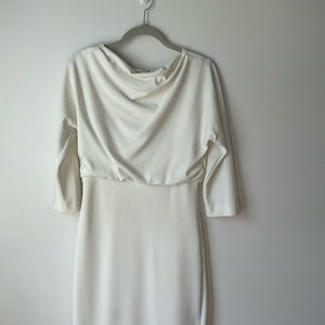 Elegant Badgley Mischka White Dress